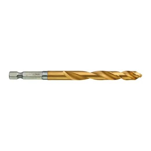 Wiertło udarowe do metalu SWave HSS - G Tin 8.0mm - 5szt. | 4932478183
