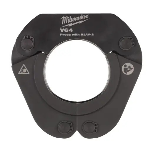 RJ18 - V64 64mm SZCZĘKI ZACISKARKI Z PROFILEM V | 4932479453