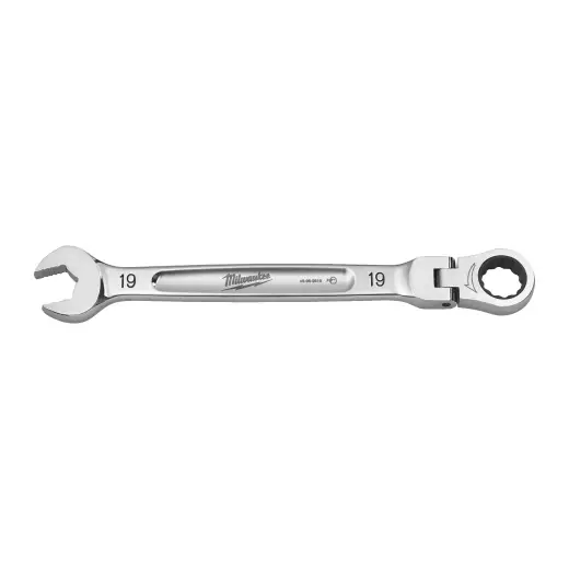 Klucz płasko - oczkowy MAXBITE z ruchomą główką grzechotki 19 mm - 1 szt. | 4932480192