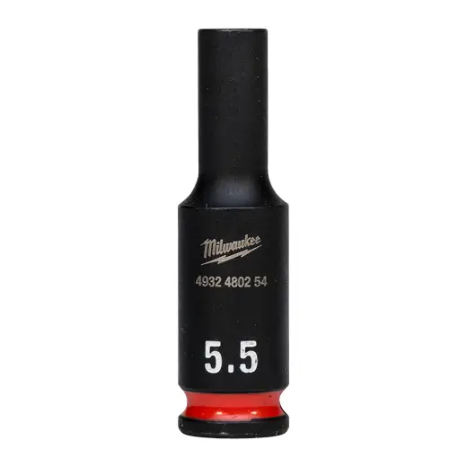 Nasadka udarowa długa Shockwave 1/4" 5,5 mm, Hex | 4932480254
