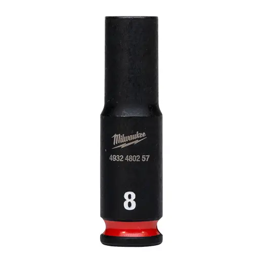 Nasadka udarowa długa Shockwave 1/4" 8 mm, Hex | 4932480257