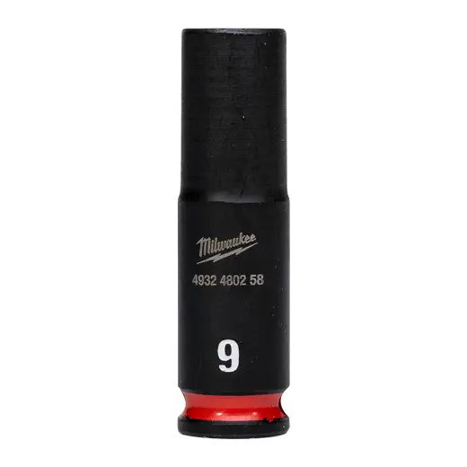 Nasadka udarowa długa Shockwave 1/4" 9 mm, Hex | 4932480258
