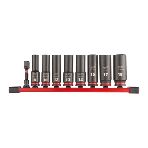 Zestaw nasadek udarowych długich Shockwave 3/8" Hex 9 szt. | 4932480455