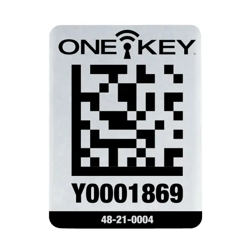 Etykieta z kodem QR do powierzchni metalowych AIDTLM, duża (25 szt.) | 4932480562