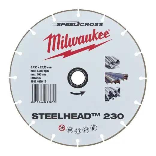 Tarcza diamentowa Steelhead 230 mm | 4932492016