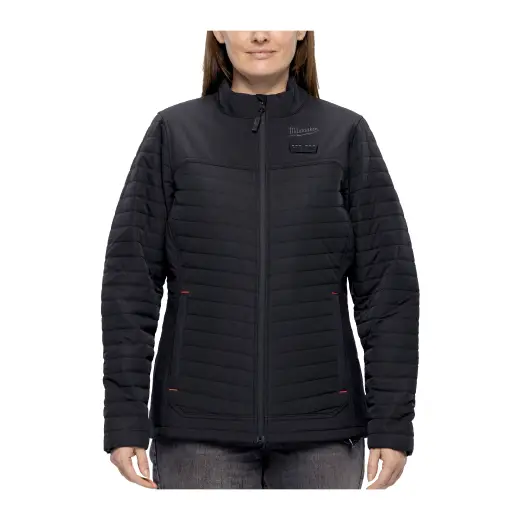 M12HPJLBL3-0(XL) HEAT.JKT LADIES BLK XXX