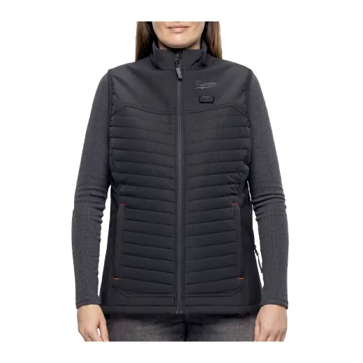 M12HPVLBL3-0(L) HEAT.VEST LADIES BLK XXX
