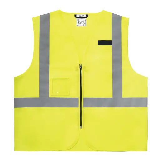 Kamizelka o intensywnej widzialności BASIC żółta - L/XL