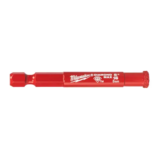 Wiertło diamentowe 1/4” do wiercenia na mokro / sucho 8 mm