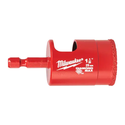 Wiertło diamentowe 1/4” do wiercenia na mokro / sucho 29 mm
