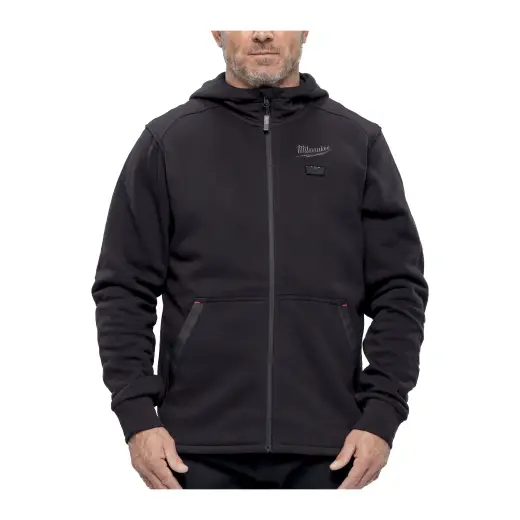 M12HHBL5-0(XL) HEATED HOODIE BLACK XXX
