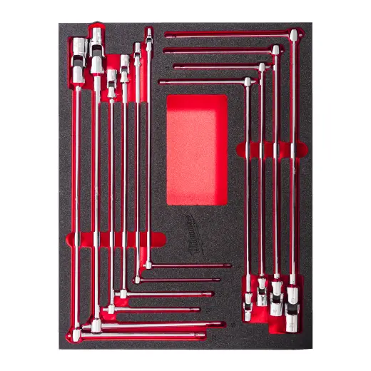 Wsad piankowy do zestawu 10szt kluczy z uchwytem T