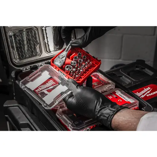 Zestaw nasadek z grzechotką 1/4