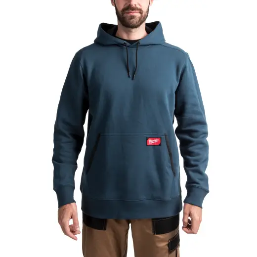 WH MW BLU XXL Bluza z kapturem - niebieska | 4932493130