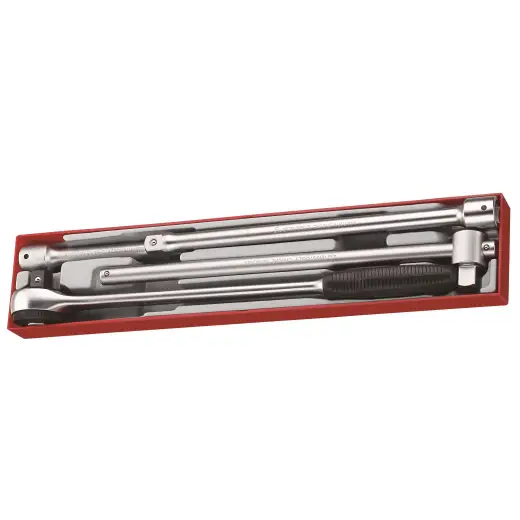 4-elementowy zestaw przedłużaczy 3/4" Teng Tools TTX340