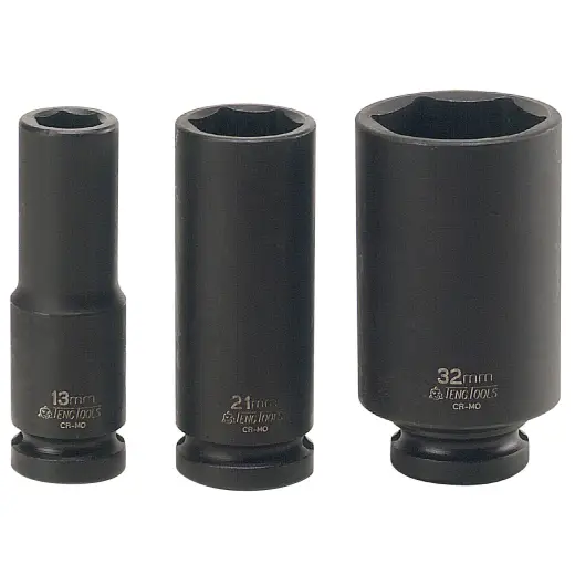 Nasadka maszynowa długa 1/2" 17 mm DIN