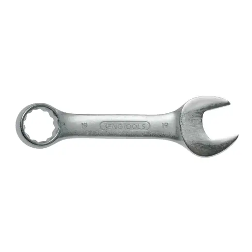 Klucz płasko-oczkowy krótki Stubby 19 mm