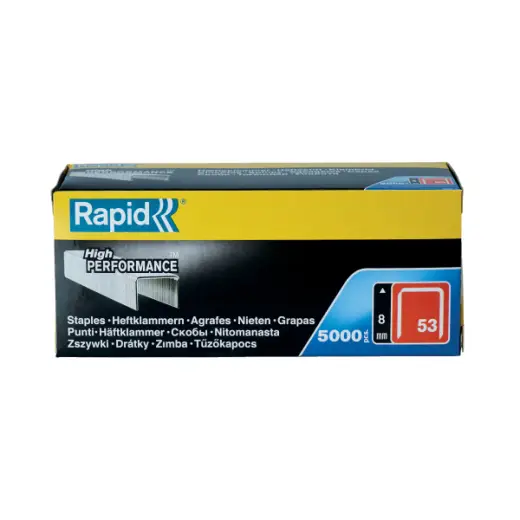 Zszywki Rapid z drutu cienkiego nr 53 (8 mm) - opakowanie 5000 szt.