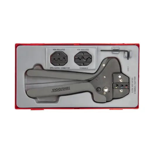 4-elementowy zestaw narzędzia do zaciskania końcówek Teng Tools TTCP04