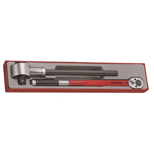 2-elementowy zestaw dynamometryczny (przekładnik momentu obrotowego + klucz dynamometryczny) Teng Tools TTXMP12