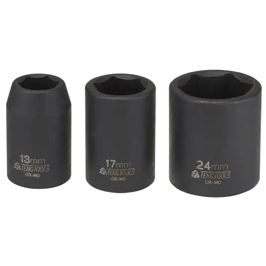 Nasadka udarowa cienkościenna 1/2" 12 mm ANSI