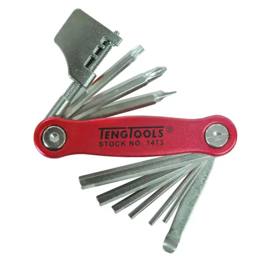 Klucze trzpieniowe - zestaw rowerowy Teng Tools 1473