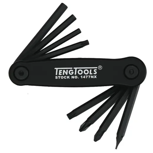 Zestaw kluczy trzpieniowych / kluczy TX / wkrętaków Teng Tools 1477NX