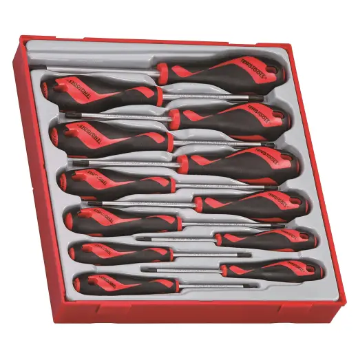 12-elementowy zestaw wkrętaków - TX Teng Tools TTD912TXN