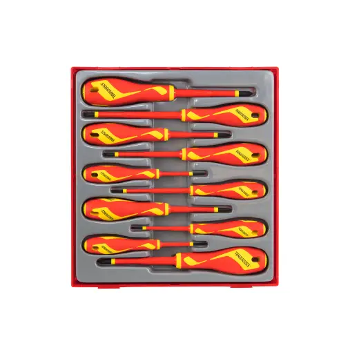 10-elementowy zestaw wkrętaków 1000V Teng Tools TTDV910N