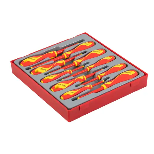 10-elementowy zestaw wkrętaków 1000V Teng Tools TTDV910N