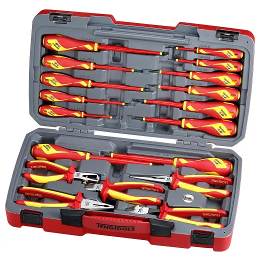 Zestaw szczypiec i wkrętaków 1000V Teng Tools TV18N