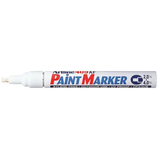 Pisak marker Artline 409 biały
