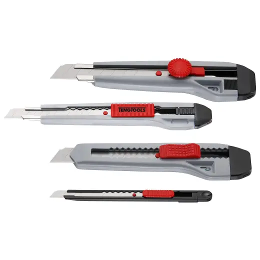 Zestaw noży z odłamywanymi ostrzami Teng Tools 710S