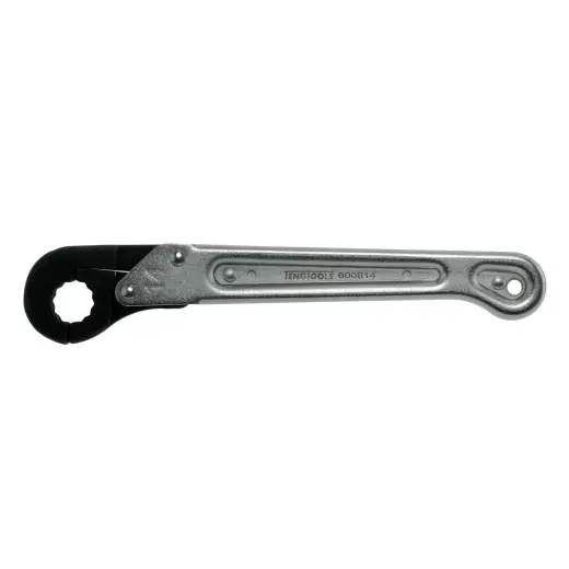 Klucz oczkowy zapadkowy otwierany 14 mm