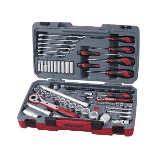 Zestaw narzędziowy 1/4" i 1/2" - 95 elementów