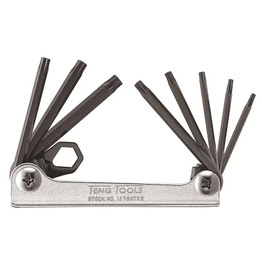 Klucze TX w zestawie Teng Tools 1476NTX2
