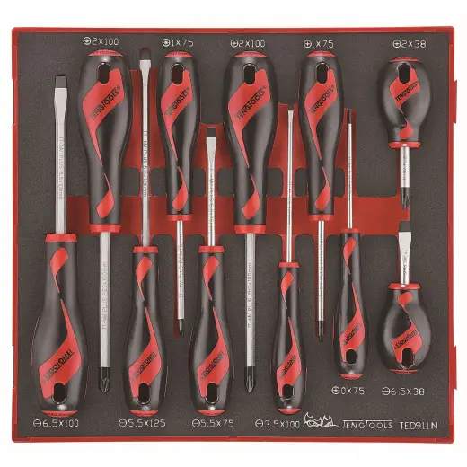 Zestaw 11 wkrętaków Teng Tools TED911N