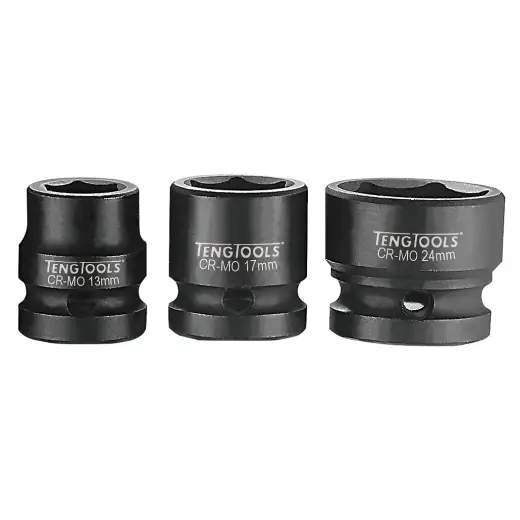Nasadka udarowa niskoprofilowa z chwytem 1/2" 21 mm