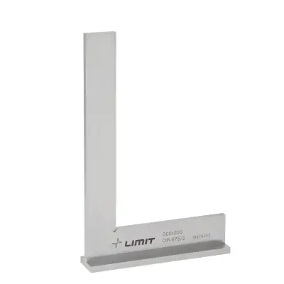 Kątownik ze stopką 200x130 mm DIN 875/2