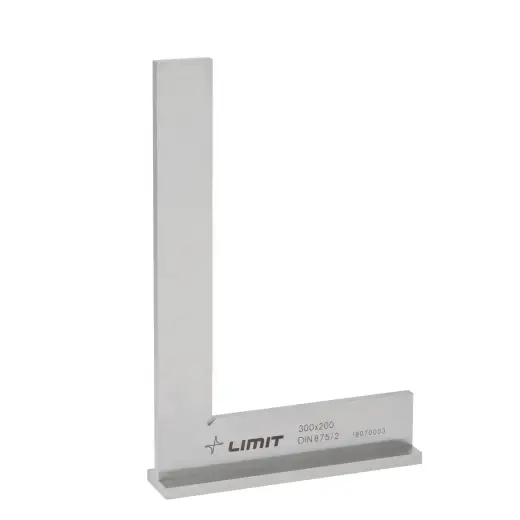 Kątownik ze stopką 200x130 mm DIN 875/2