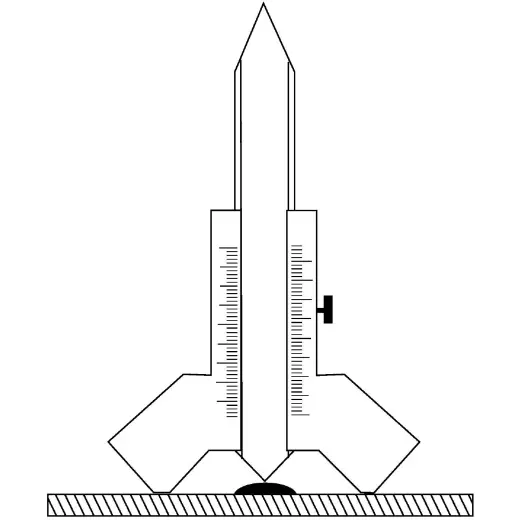 Przymiar spawalniczy 20mm
