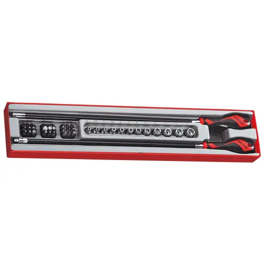 41-elementowy zestaw rękojeści wkrętakowych, Teng Tools TEX6308