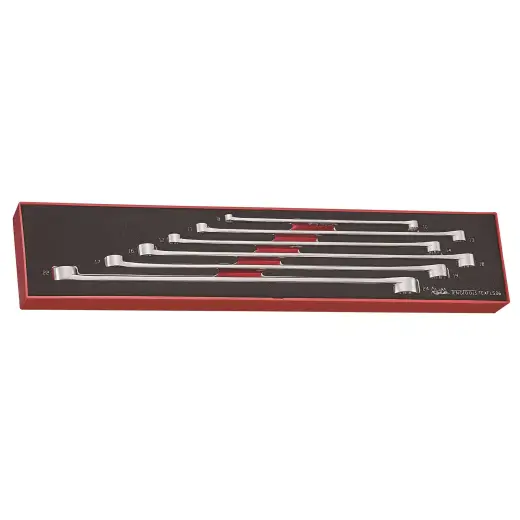 6-elementowy zestaw kluczy oczkowych Teng Tools TEXFL06