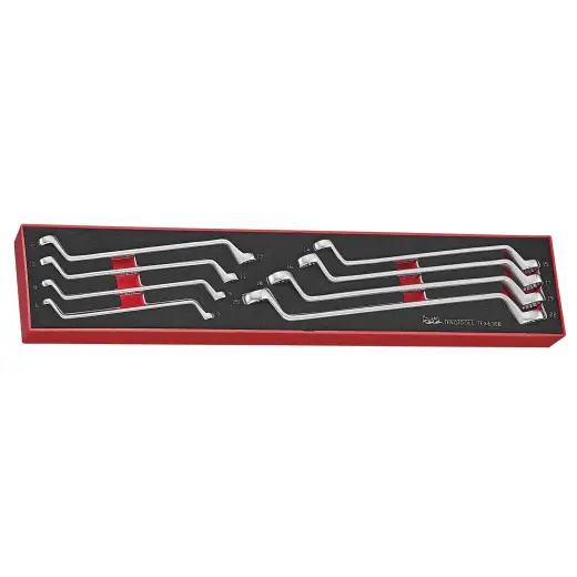 8-elementowy zestaw kluczy oczkowych Teng Tools TEX6308
