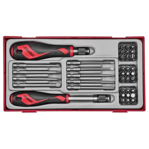 38-elementowy zestaw grotów i rękojeści wkrętakowych TTMDQ38