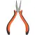 Szczypce spiczaste wygięte mini 125 mm Harden