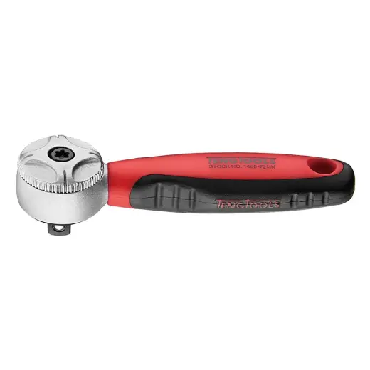 Pokrętło grzechotkowe mini z chwytem 1/4"Teng Tools 1400-72MN