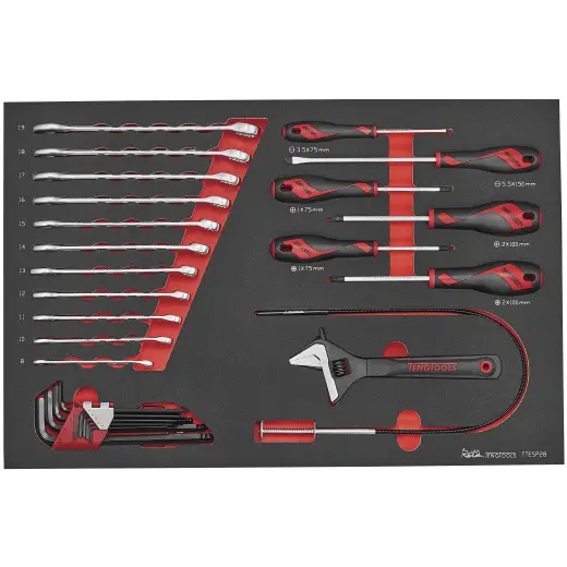 28-elementowy zestaw narzędzi, Teng Tools TTESP28
