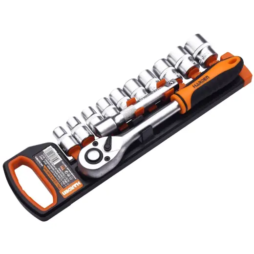 Zestaw kluczy nasadowych 1/2" Harden