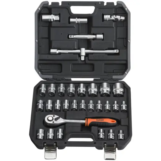 Zestaw kluczy nasadowych 1/2" Harden